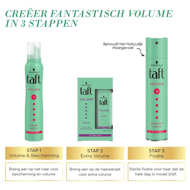 Taft Styling Volume Haarspray 250 ML