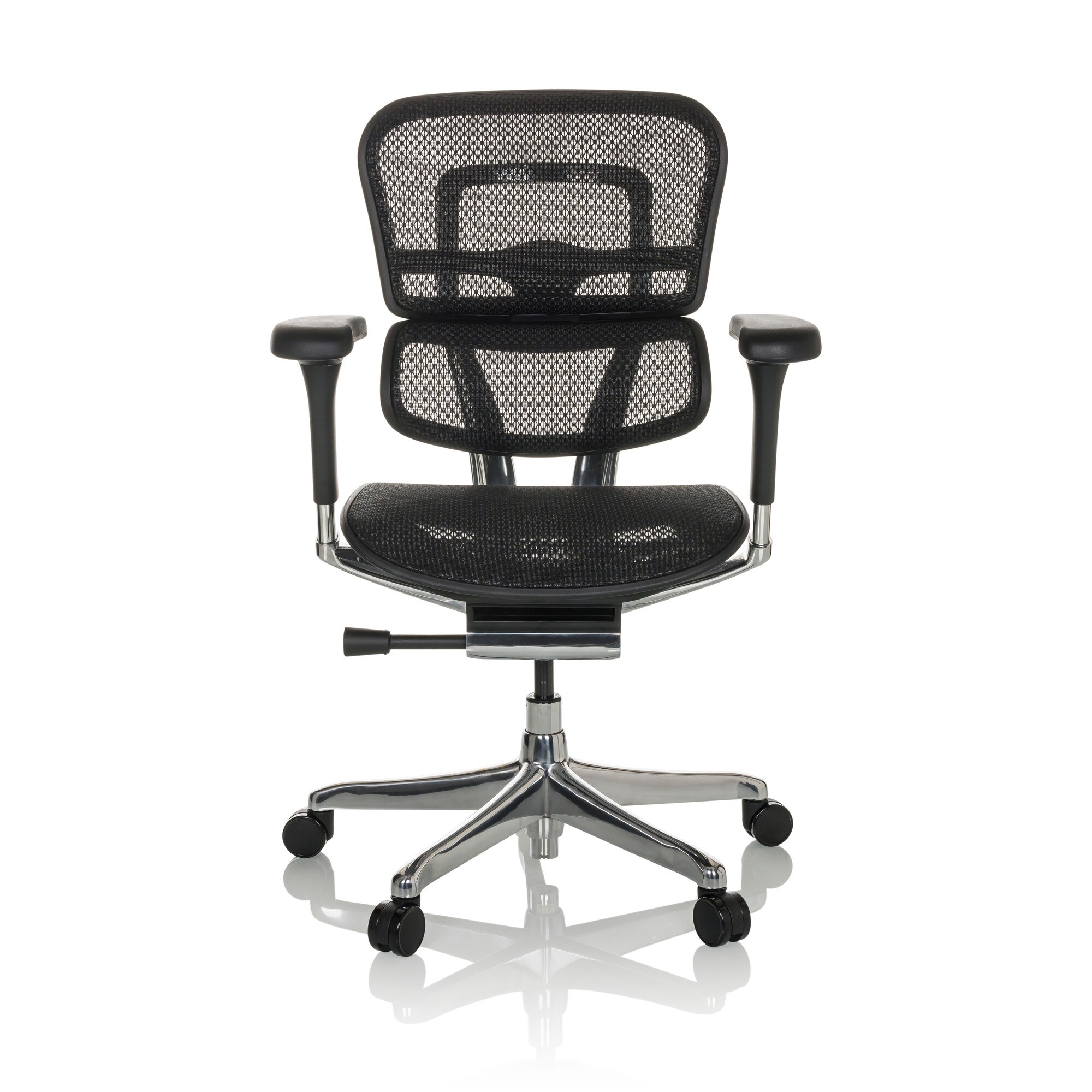 Luxus Chefsessel ERGOHUMAN BASE GEN2 Netzstoff mit Armlehnen (höhenverstellbar) hjh OFFICE