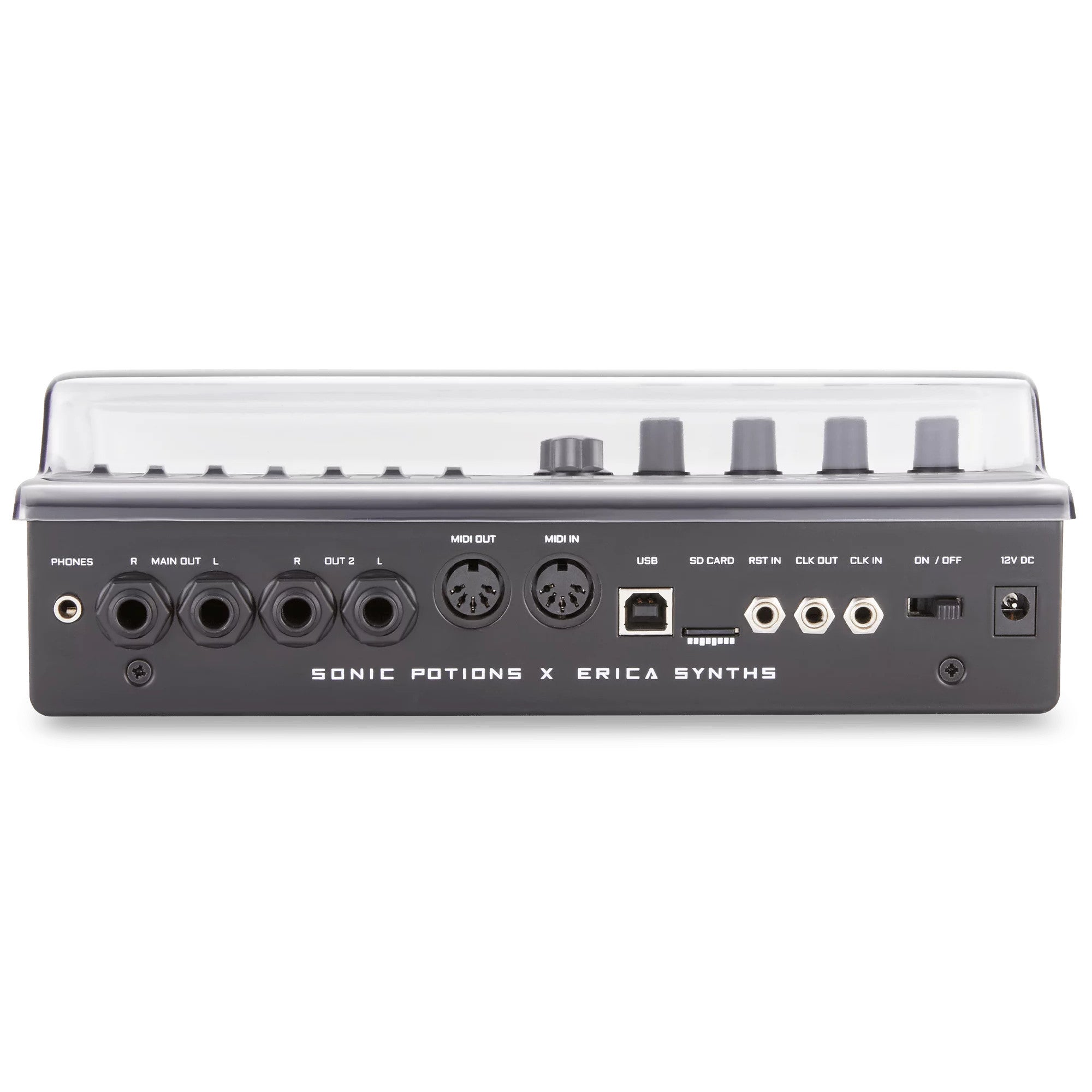 Decksaver stofkap voor Erica Synths DB-01 en LXR-02