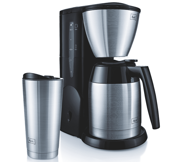 Cafetière Melitta Single 5 inox isotherme avec mug M728 + offre cadeaux