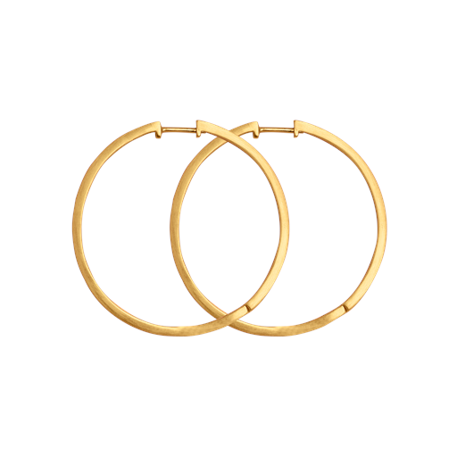 byBiehl Grace XL Hoops, Gold Plated