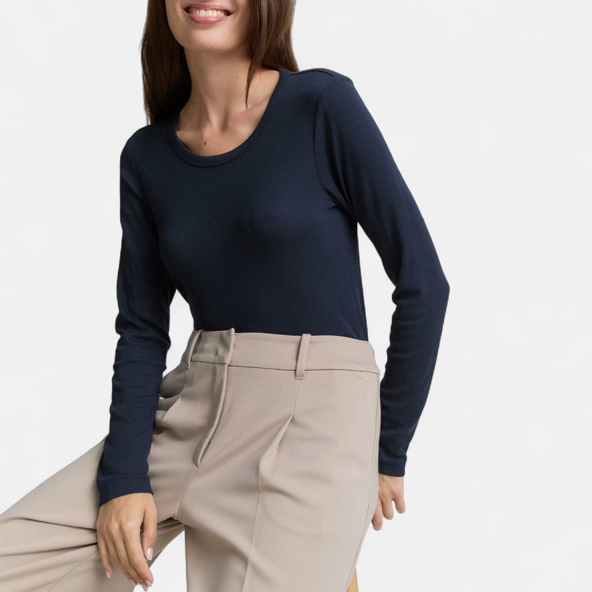 Pull Femme bleu marine