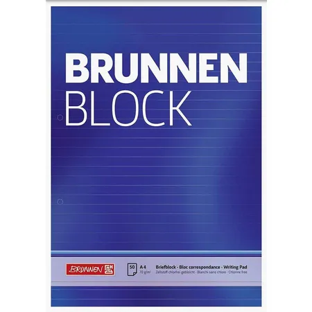 BRUNNEN Block „BRUNNEN-Block“ A4 liniert