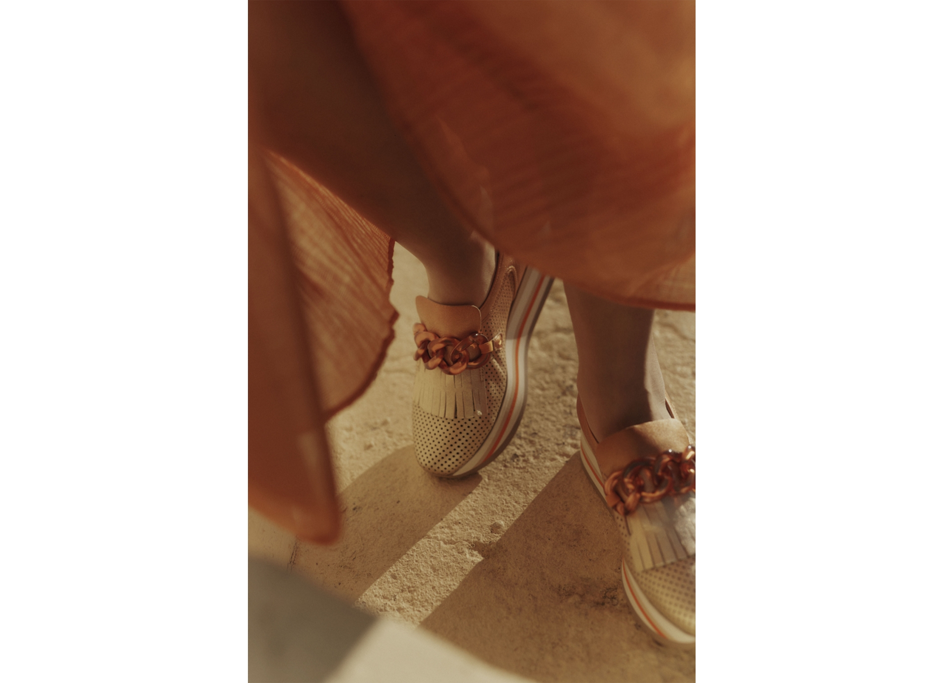 Cynthia platine orange