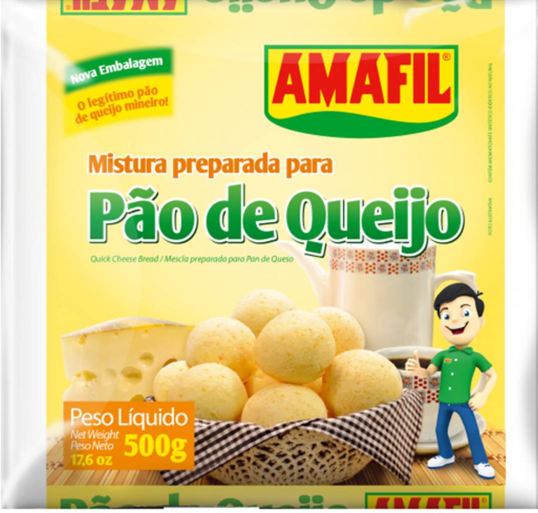 MISTURA PREPARADA AMAFIL PARA PÃO DE QUEIJO 500G