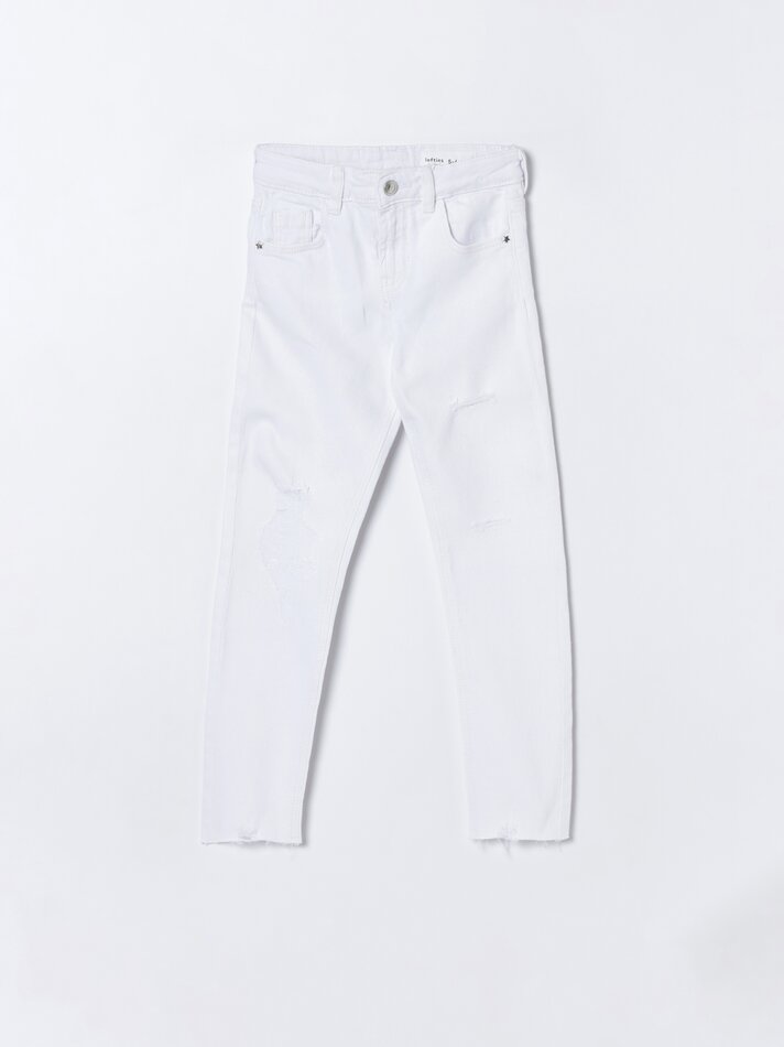 Calça jeans skinny - Branca