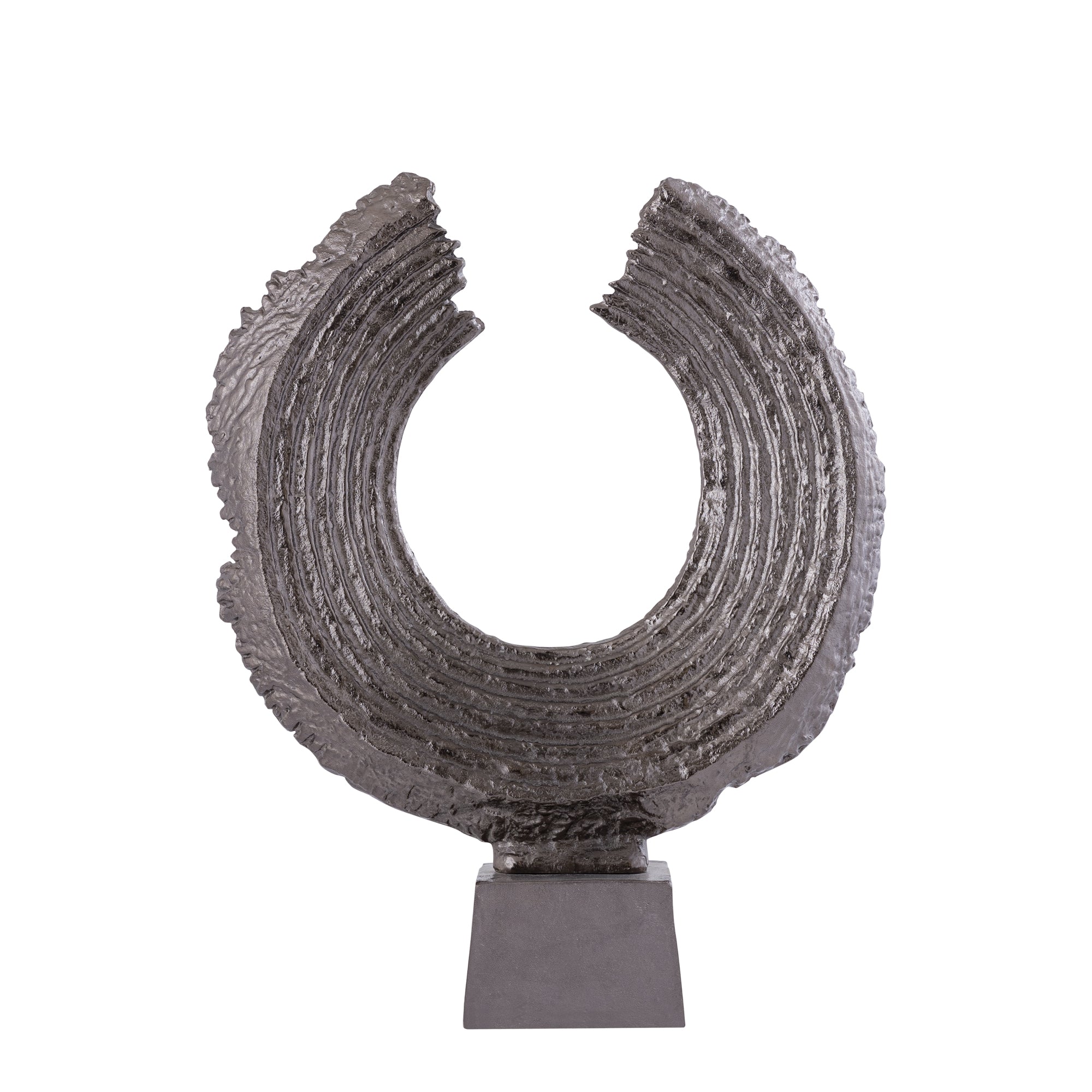 PTMD Apolline Bronze Round Casted Alu Statue On Base L