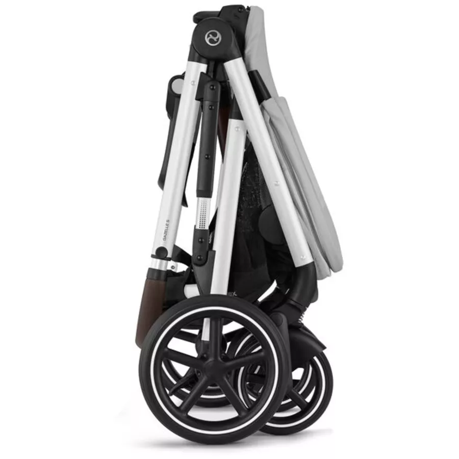 cybex GOLD Kinderwagen Gazelle S Silver Lava Grey