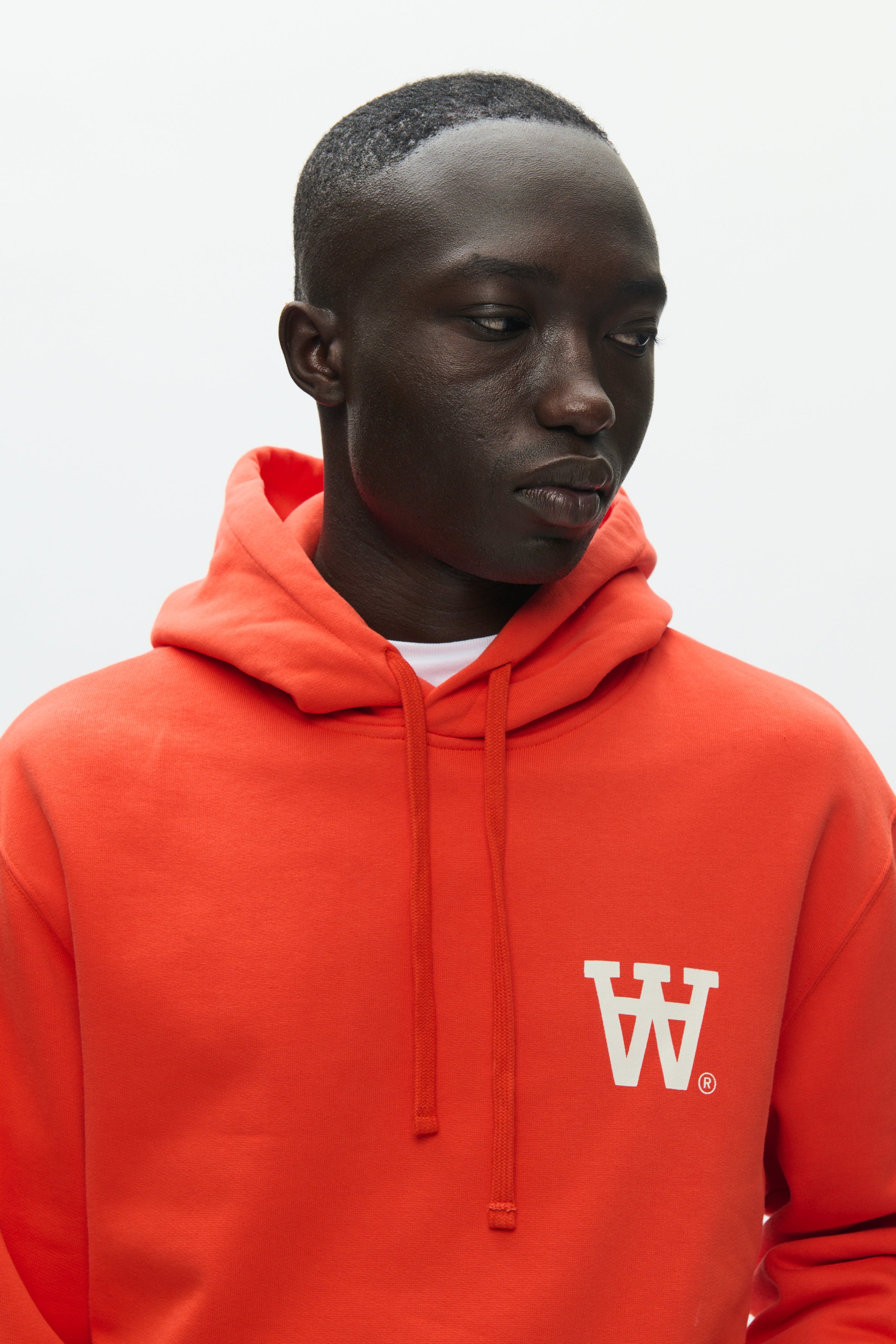 DOUBLE A BY W.W. MEN WWCass AA print Hoodie