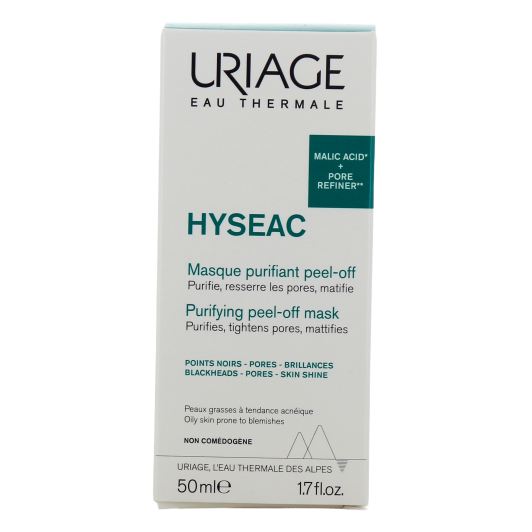 Masque purifiant peel-off Uriage Hyséac - Peaux grasses