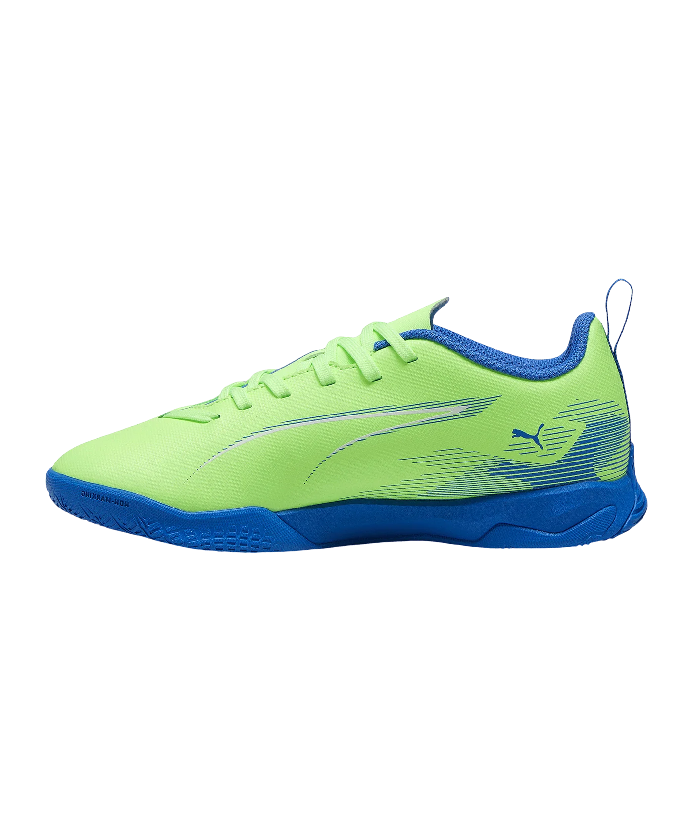 PUMA ULTRA 5 Play IN Lights Out Jr Kids Grün Weiss F03