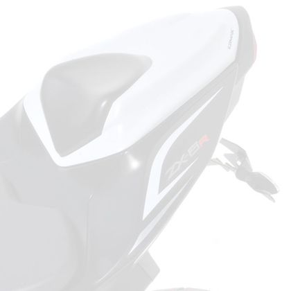 Capot de selle Ermax ZX6R 636 2013 - Noir / Gris