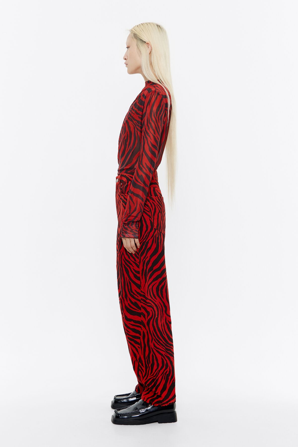 BARRIL - Vaquero Zebra rojo