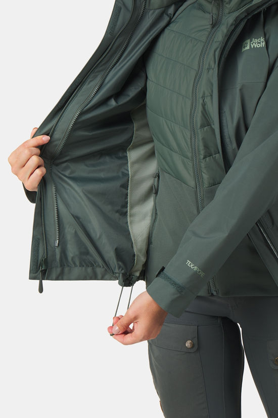 Jack Wolfskin Jack Wolfskin Luntal 3-In-1 Jas Dames