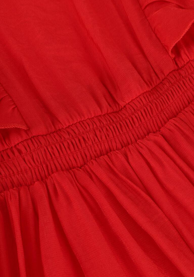 LOOXS rode looxs mini jurk viscose dress