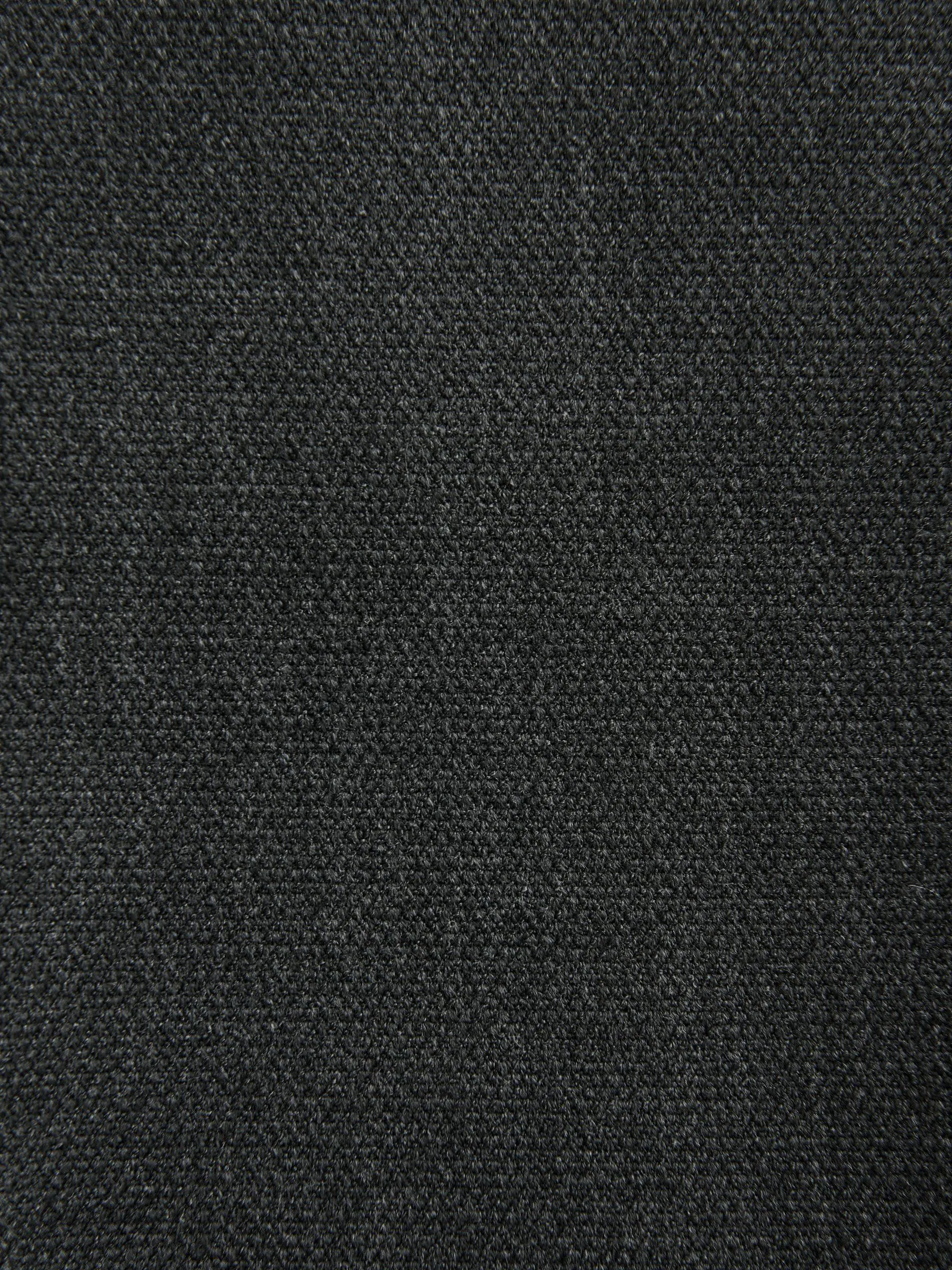 Antraciet - Normale pasvorm chique broek met wol