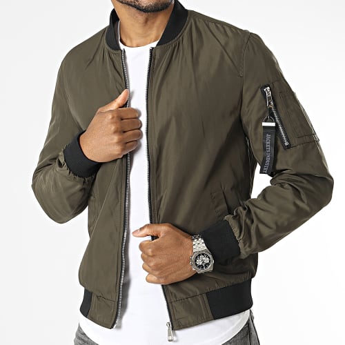 Veste Bomber Vert Kaki