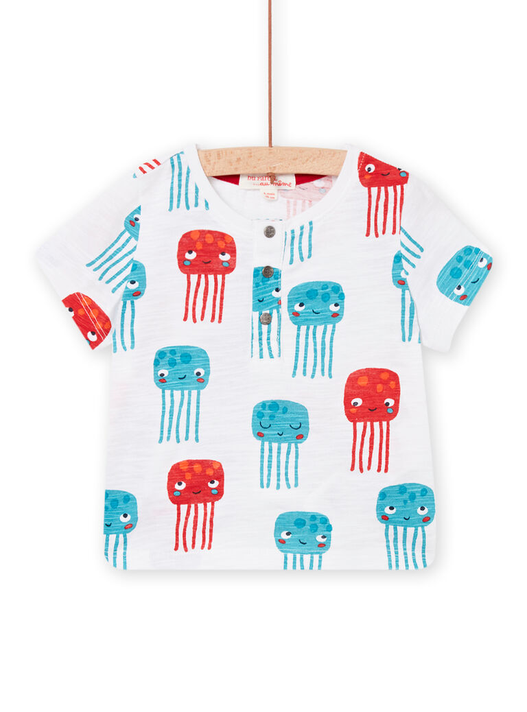 Tee Shirt Manches Courtes Blanc