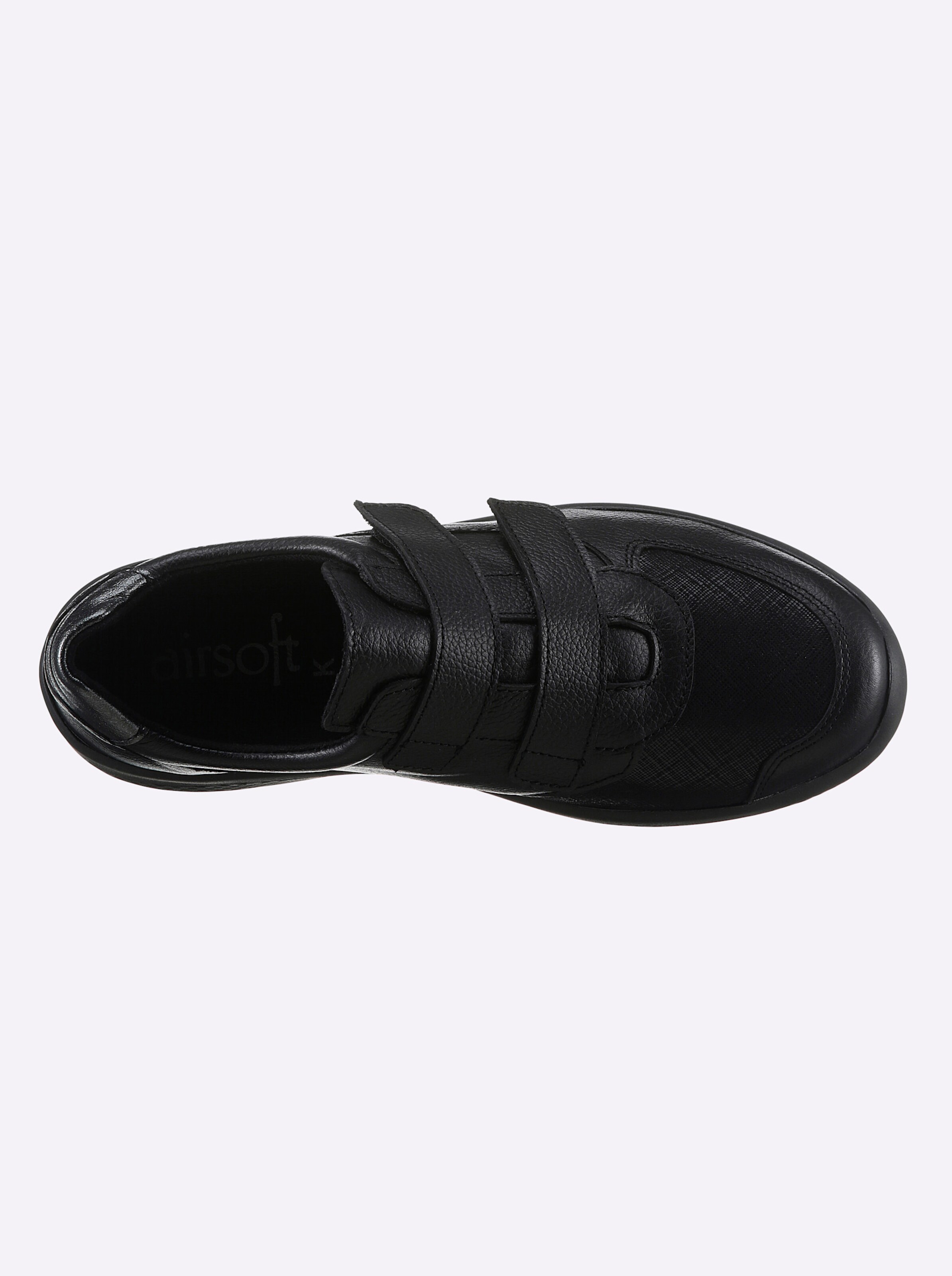 airsoft comfort+ Klettschuh in schwarz
