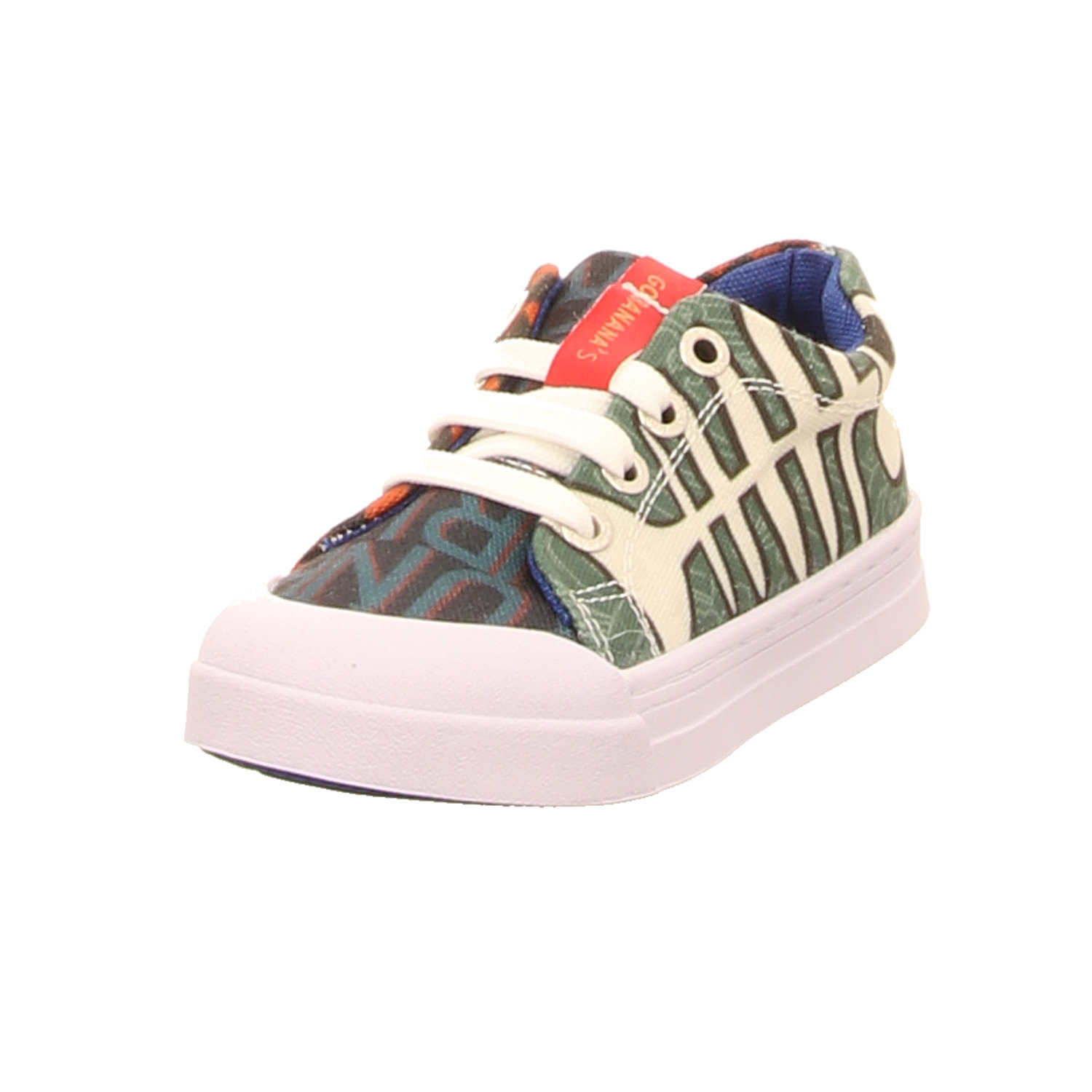 Shoesme Schnürhalbschuh grün
