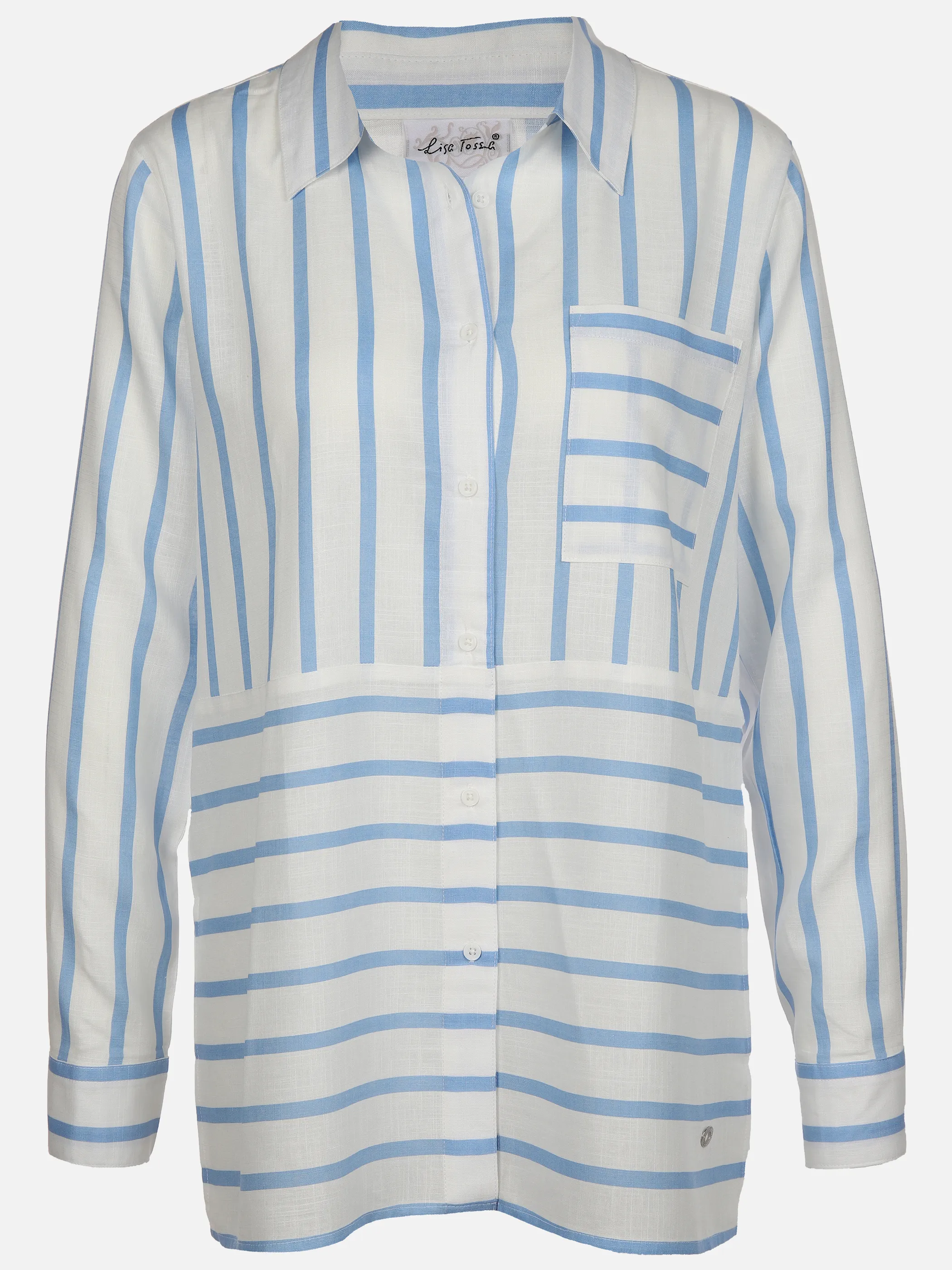 Damen Bluse im Streifenlook
