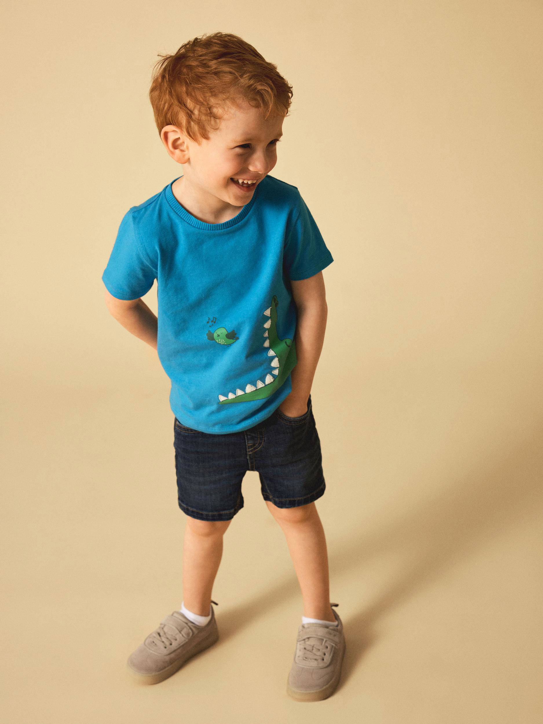 NAME IT slim fit denim short NKMSILAS dark blue denim