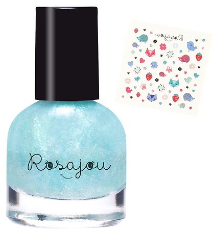 Rosajou Neglelak m. Neglestickers - F?e