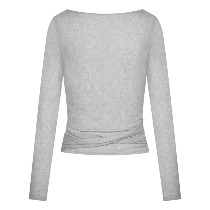 GAI+LISVA Cardigan Cache-cœur Anne Laine | Gris