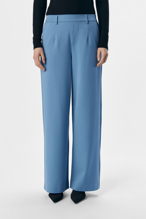 Object blauwe dames broek