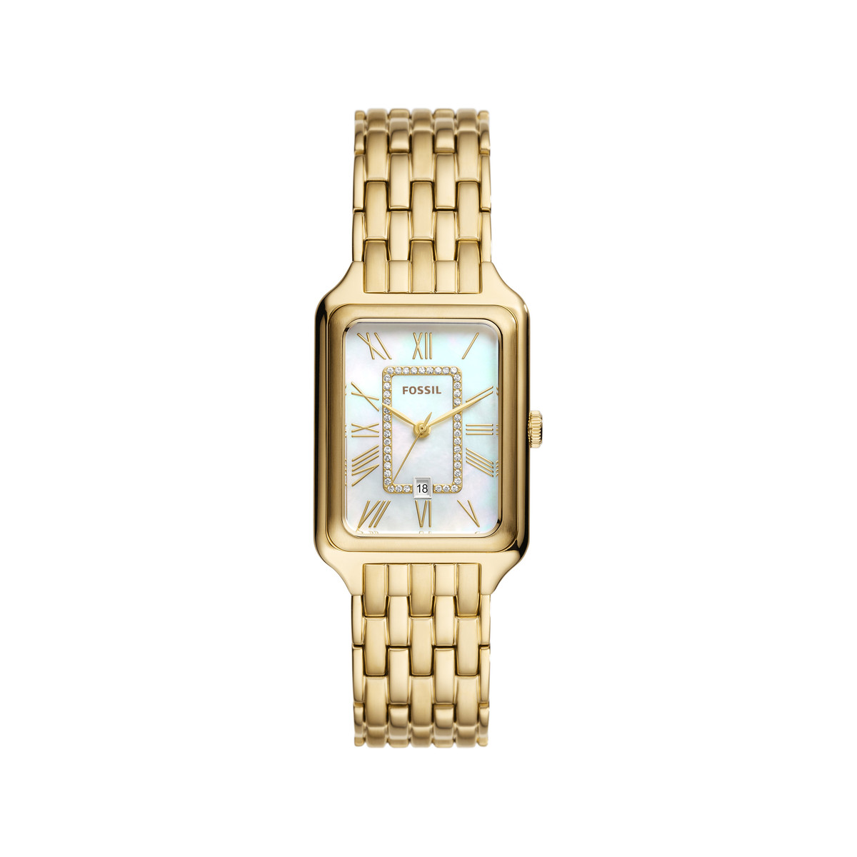 Montre FOSSIL raquel femme bracelet acier inoxydable doré