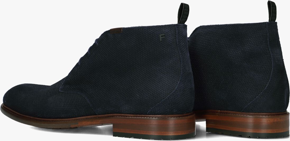 blauwe floris van bommel nette schoenen sfm-50132 de normer