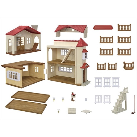 Sylvanian Families Red Roof byhus