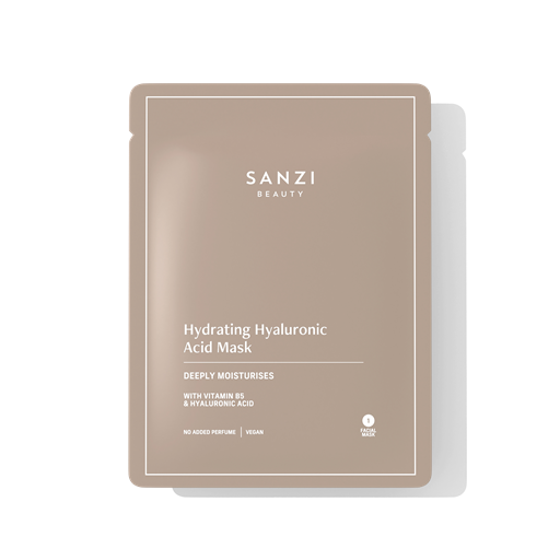 Sanzi Beauty Hydrating Hyaluronic Acid Mask, 1 stk