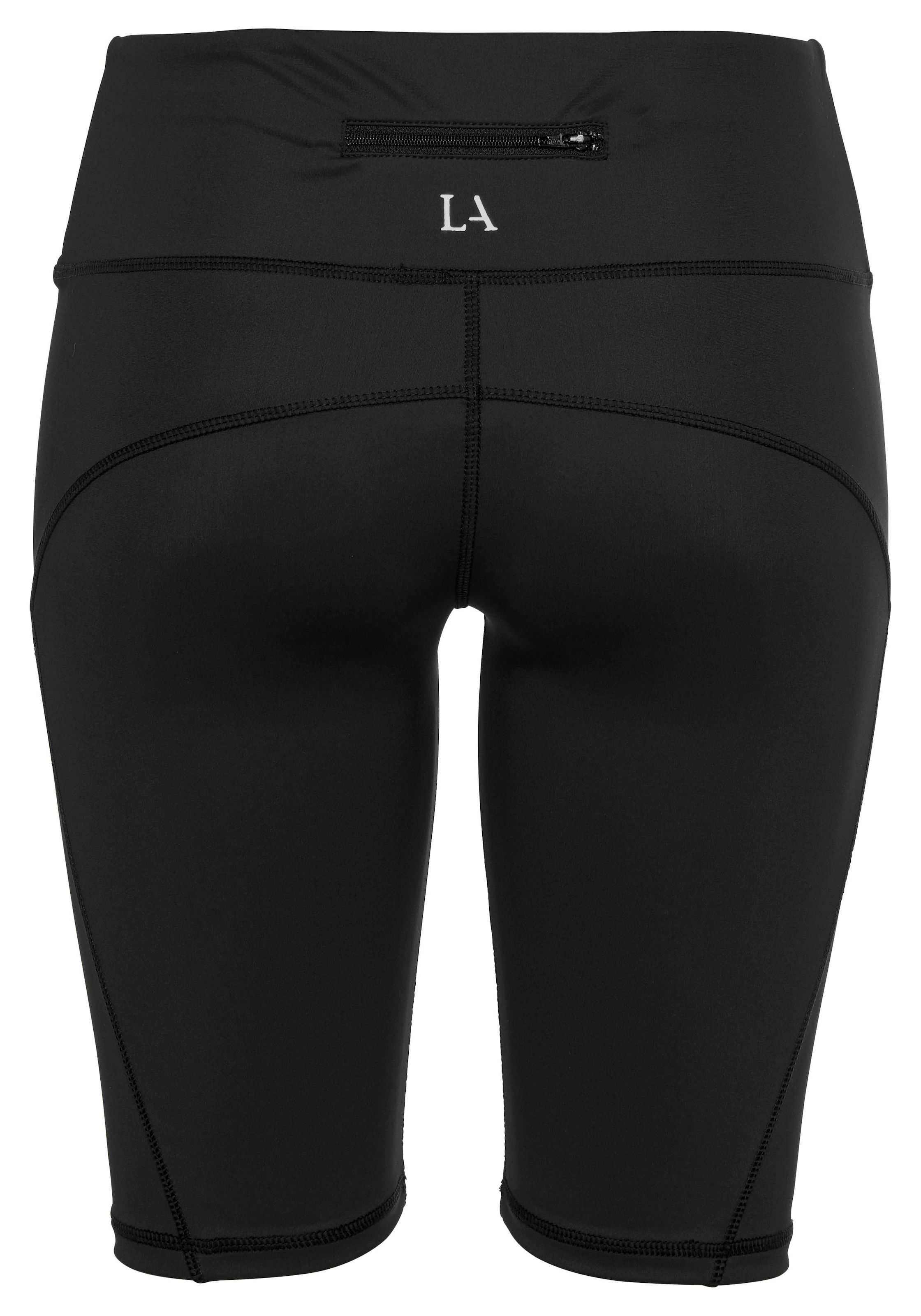 LASCANA ACTIVE Radlerhose »Basic Bottoms«  mit kleiner Bundtasche hinten