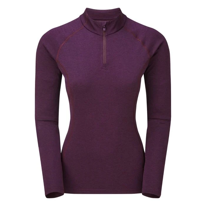 Dart Zip Neck Women løbetrøje
