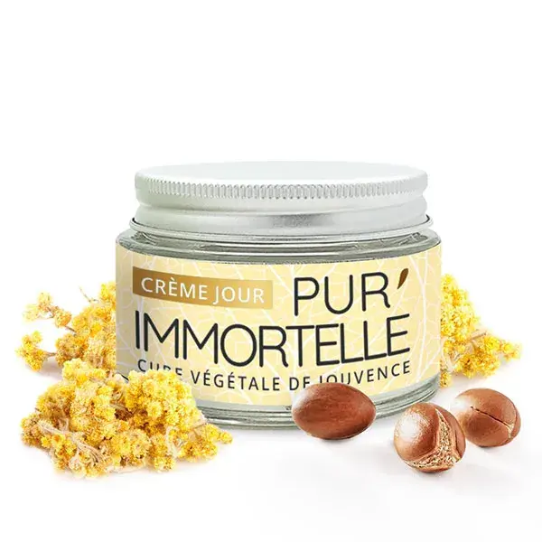 Creme facial diurno orgânico Pur'Immortelle da Propos' Nature, 50ml