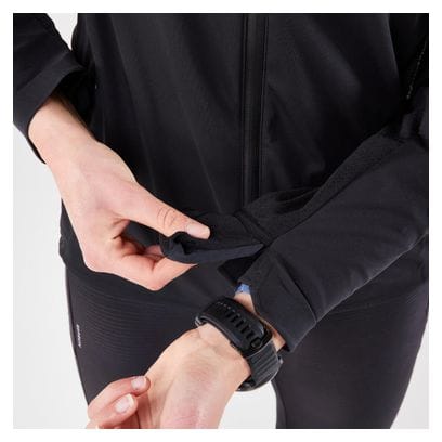 Veste Manches Longues Femme Kiprun Run 900 Warm Noir