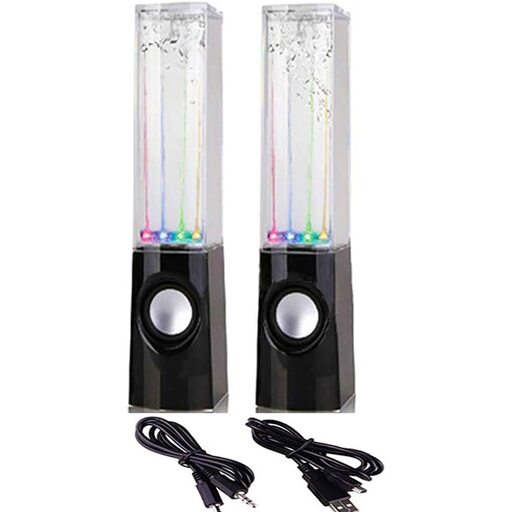 Altavoces Con Luz Led Y Water Estéreo Smartek 00000119