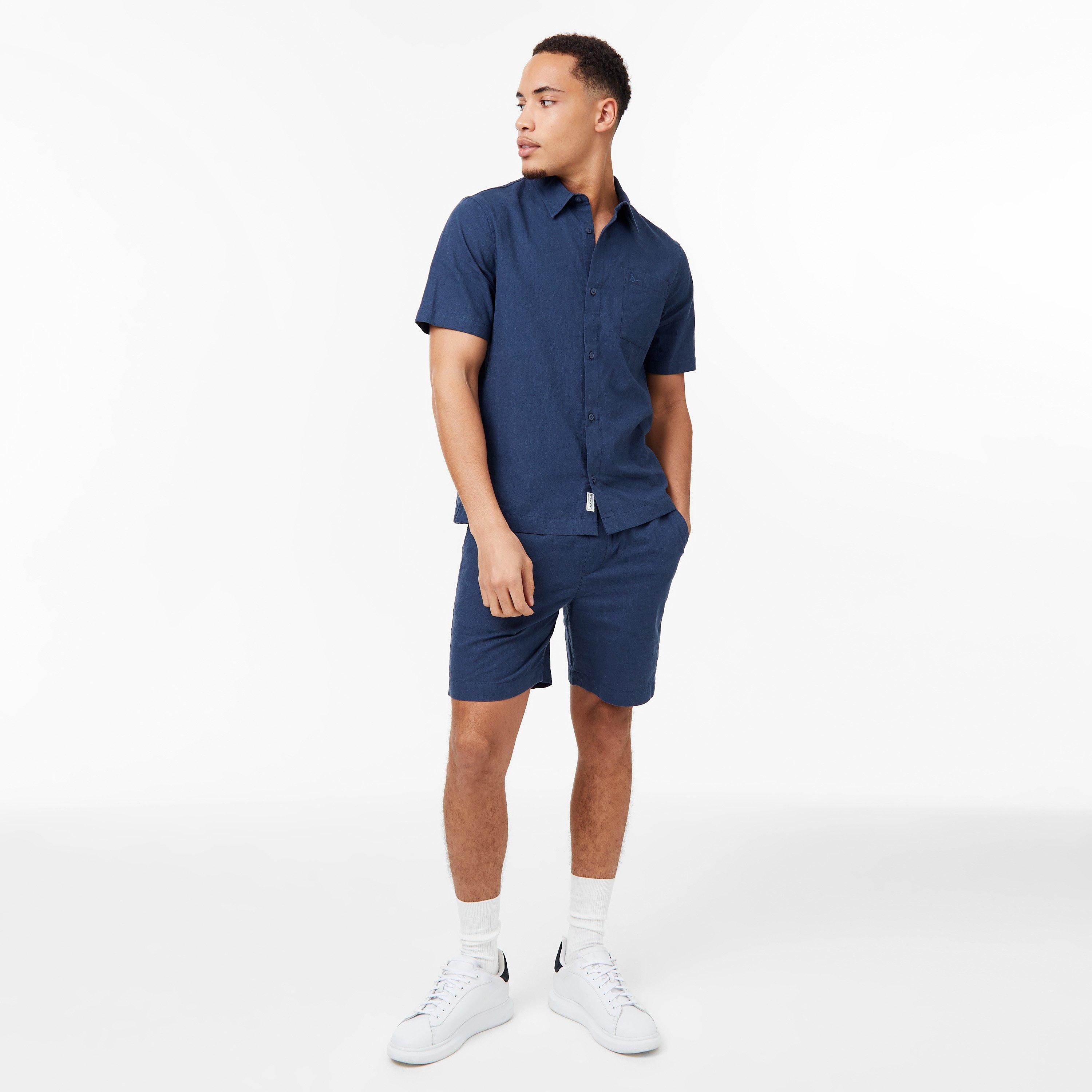 Jack Wills JW Short Sleeve Linen Shirt