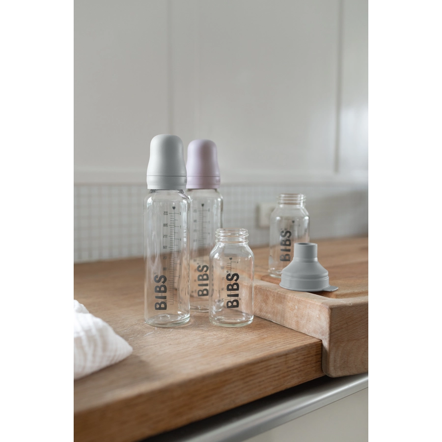 BIBS® Babyflasche Complete Set 225 ml, Cloud