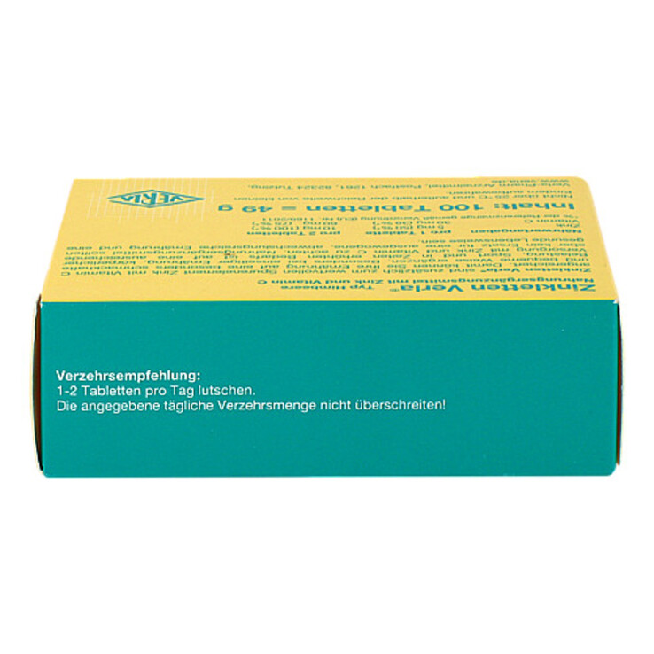 Zinkletten Verla Himbeere Lutschtabletten, 100 St