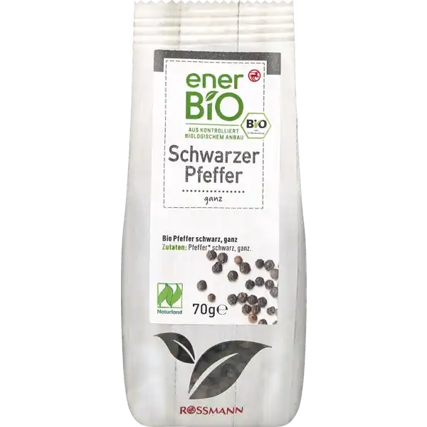 Schwarzer Pfeffer ganz Naturland