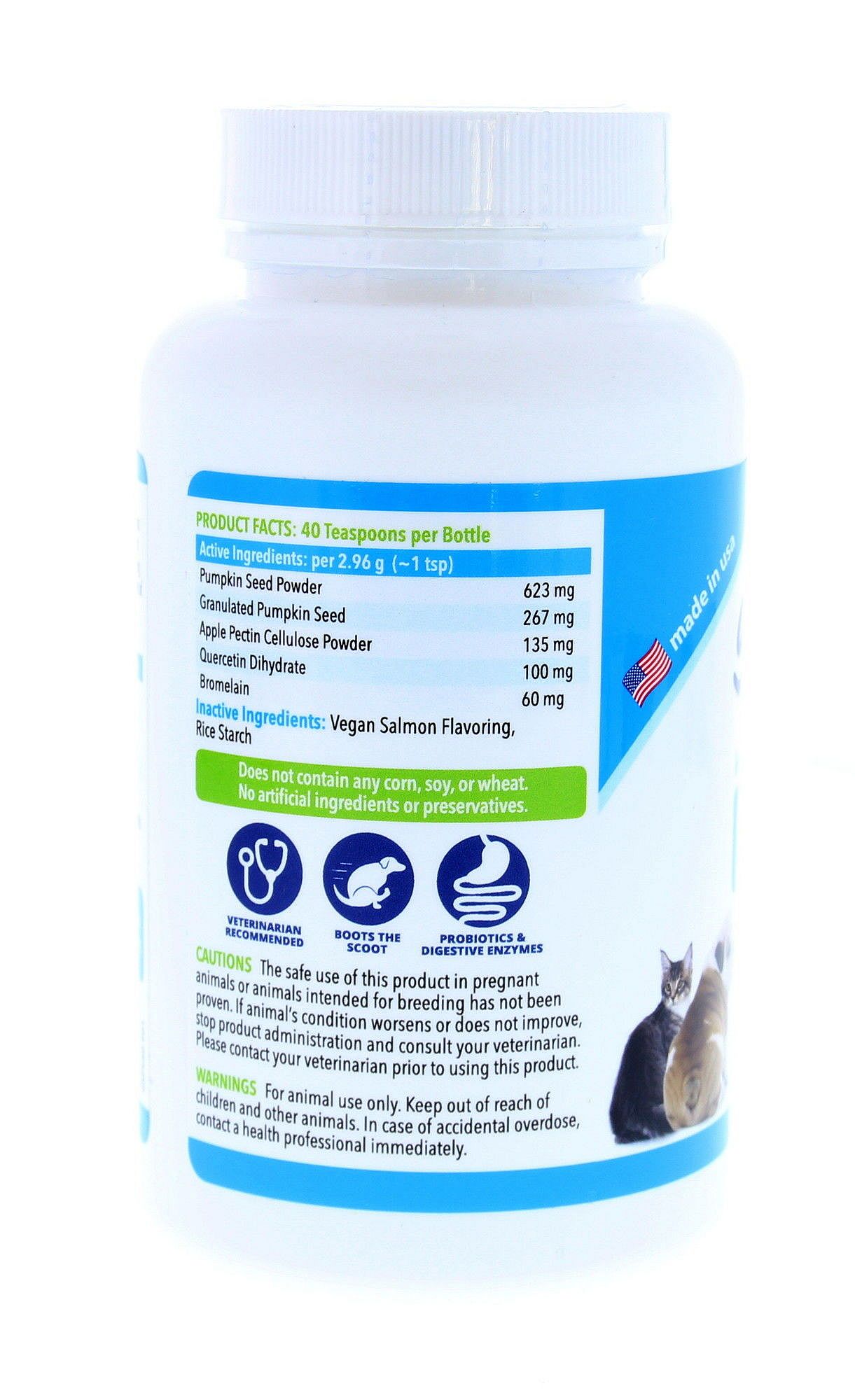 Glandex Vegan Zalm Smaak  poeder 70 gram