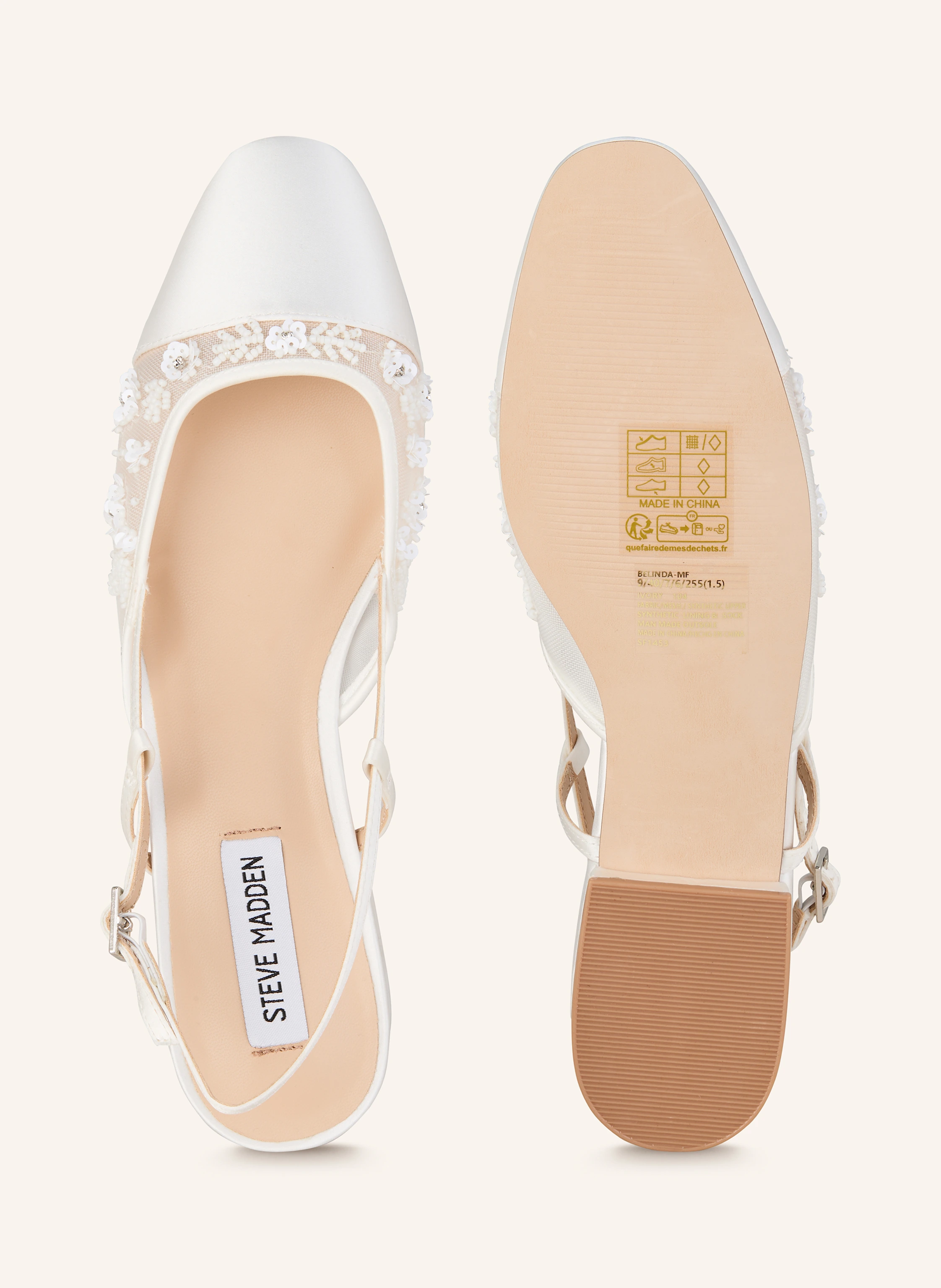 STEVE MADDEN Slingballerinas BELINDA mit Schmucksteinen