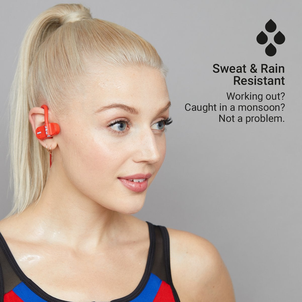 JAM Live Fast Red Bluetooth-oordopjes
