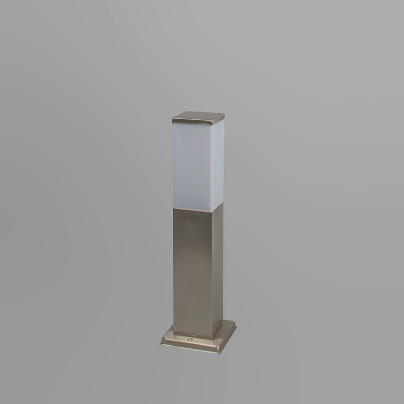 Buitenlamp staal 45cm IP44 - Malios met grondpin en kabelmof