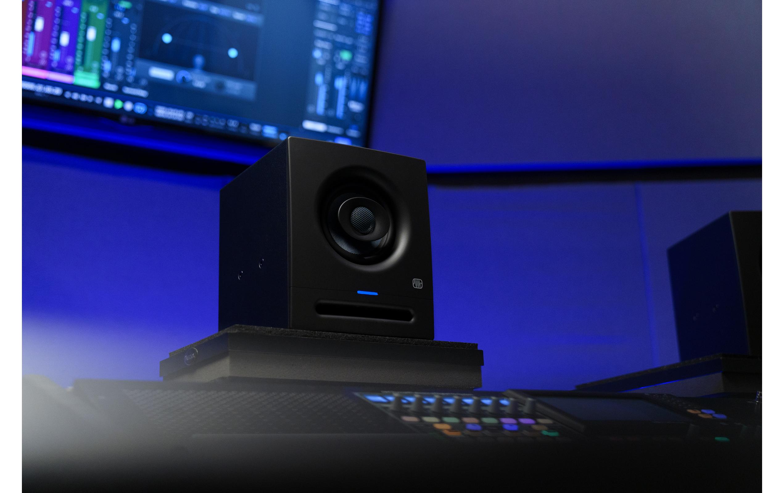 Studiomonitor Eris Pro 4 Schwarz<br>Hochauflösende Koaxial-Monitore