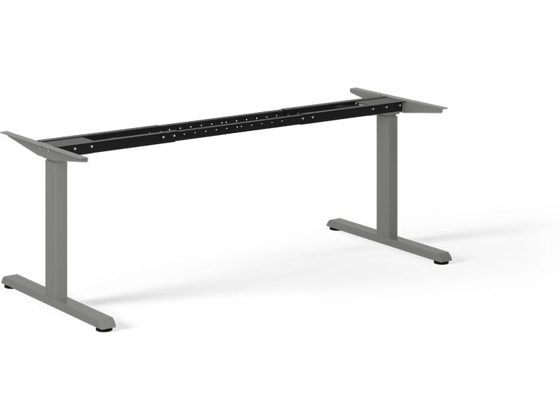Actiforce Tischgestell Steelforce Eco 1050 Anthrazit Tischgestell mit Eco-Memory Bedienung mit digitalem Display und drei Positionsspeicherungen