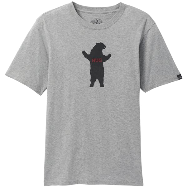 T-shirt PRANA BEAR SQUEEZE JOURNEYMAN MEDIUM HEATHER GREY