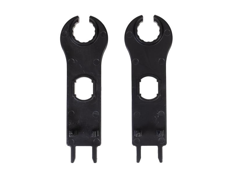 FURBER.power Steckverbinder Stecker und Buchse FC4, 1 Set Werkzeug zum Öffnen der Stecker (MC4 kompatibel)